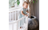 Miegmaišis su kojomis iš muslino, 0,5 TOG, „Malaga“, 1–2 m., mėtų spalvos